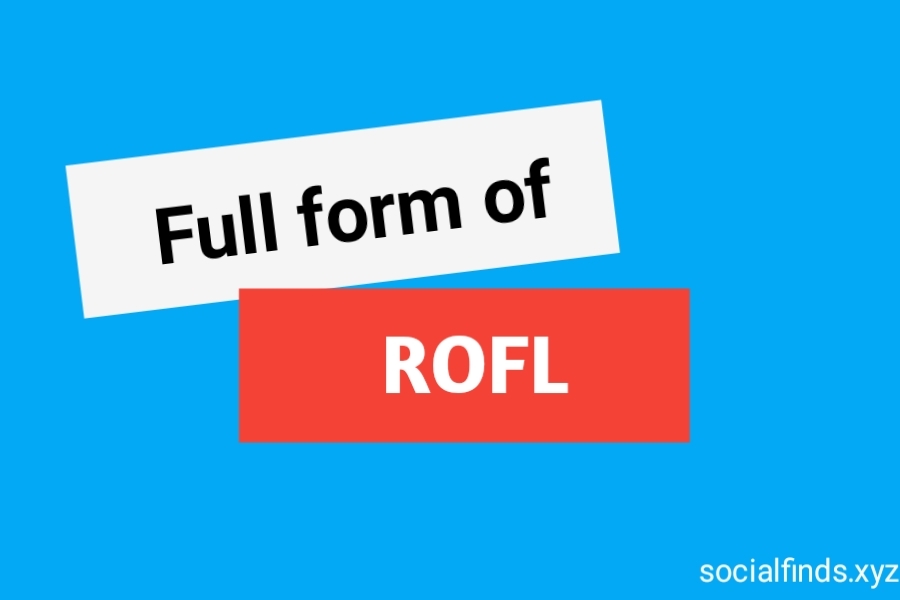 What does rofl stand for? – ROFL full form