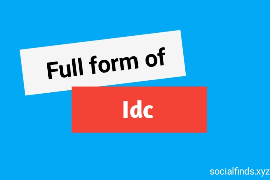 Idc full form – What is the full form of idc in chat?