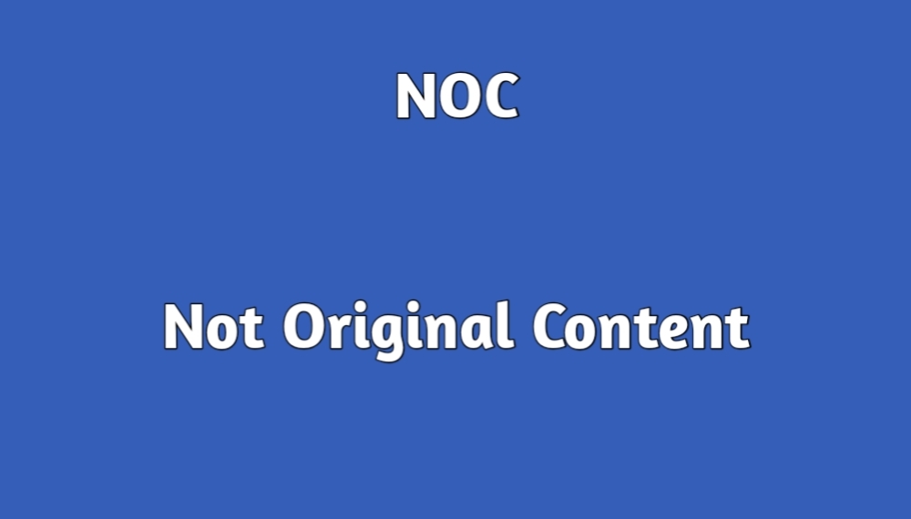 Noc full form - noc meaning in meme