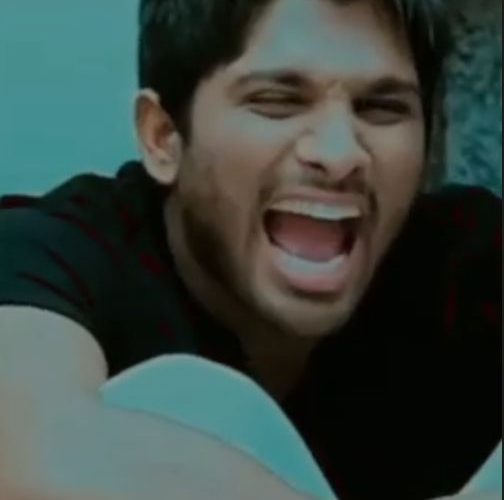 Allu Arjun laughing video template