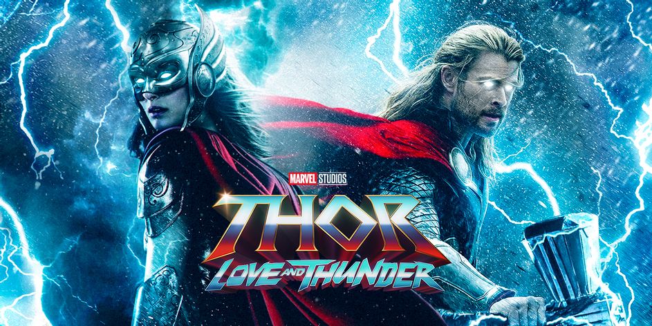Thor and Jane poster love and thunder 
