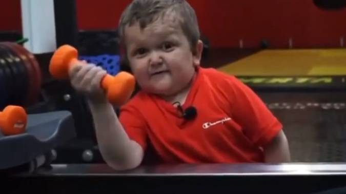 Angry Kid at gym video template