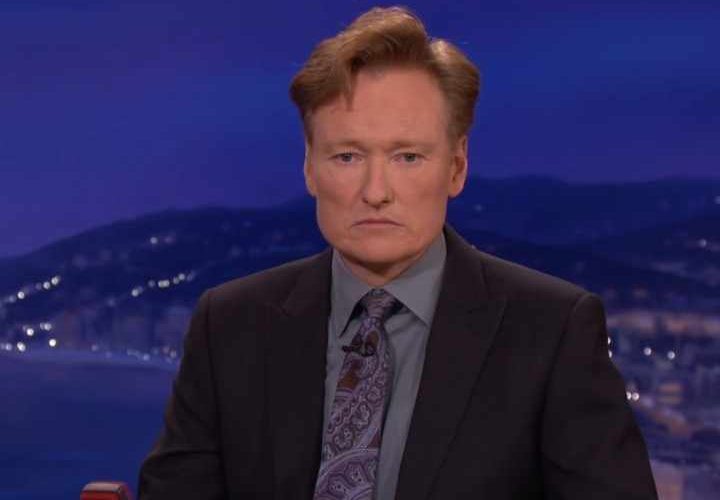 No expression staring meme – Conan O’Brien