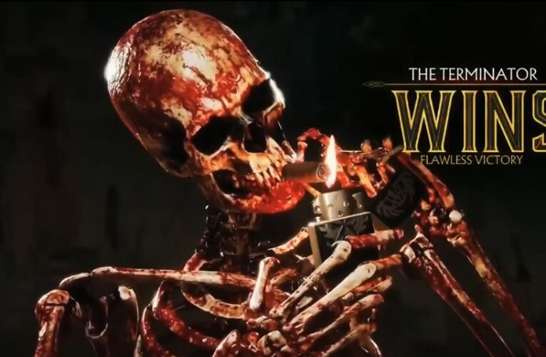 Skeleton lighting cigar and smoking meme template